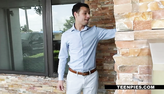 Брат соблазнил сестру на еблю вместо завтрака