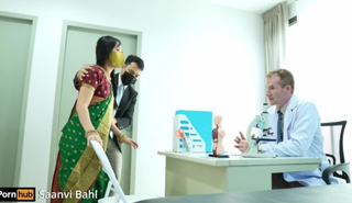 Индийская слепая девушка изменяет с доктором с большим членом для хардкорного траха хинди драма аудио