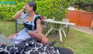 Шлюха хочет съесть хуй хозяина