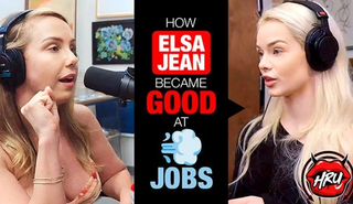 Эльза Джин умеет сосать хуй