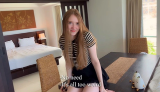 Риэлтор выебал горячую туристку